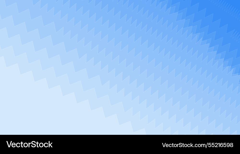 Blue zig zag abstract pattern background Vector Image
