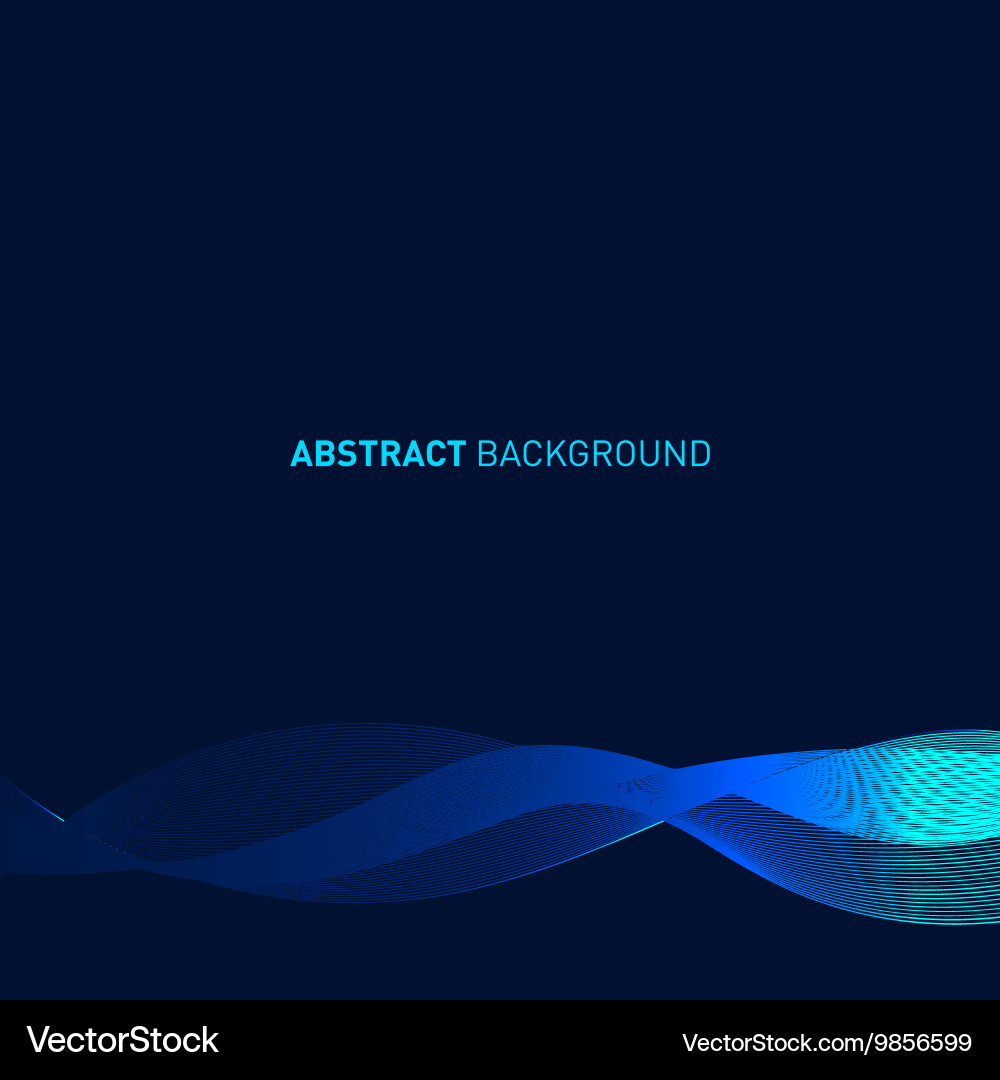 Abstract curve futuristic background vector image