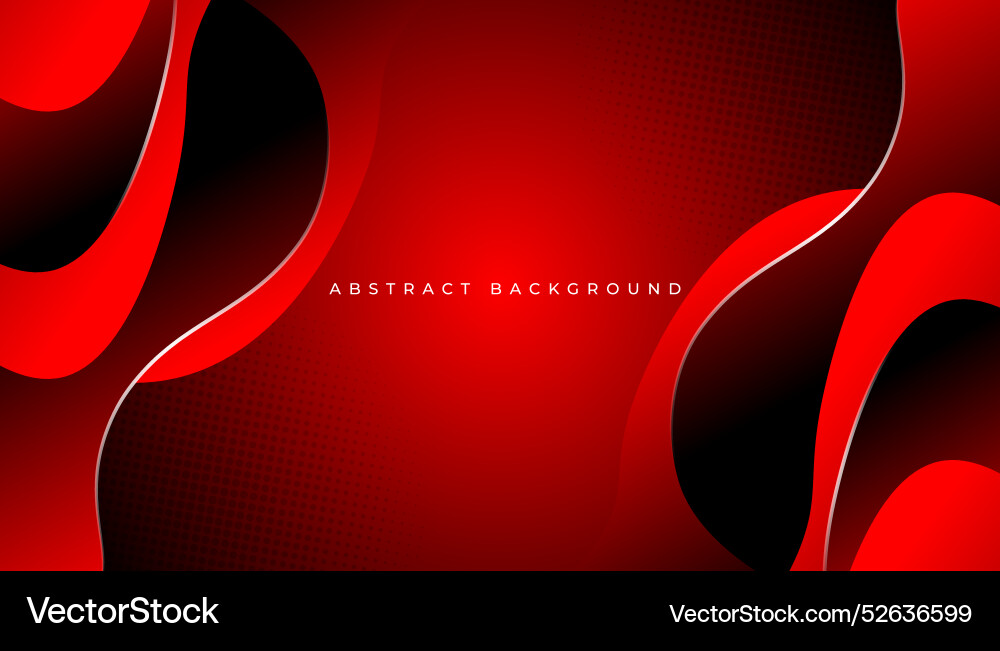 Modern abstract red background with dynamic waves Modern abstract red background with dynamic waves vector image