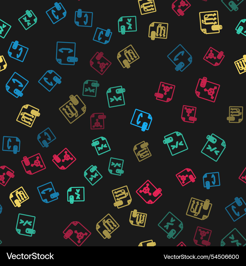 Set line xml file document xsl m3u and obj Set line xml file document xsl m3u and obj Vector Image