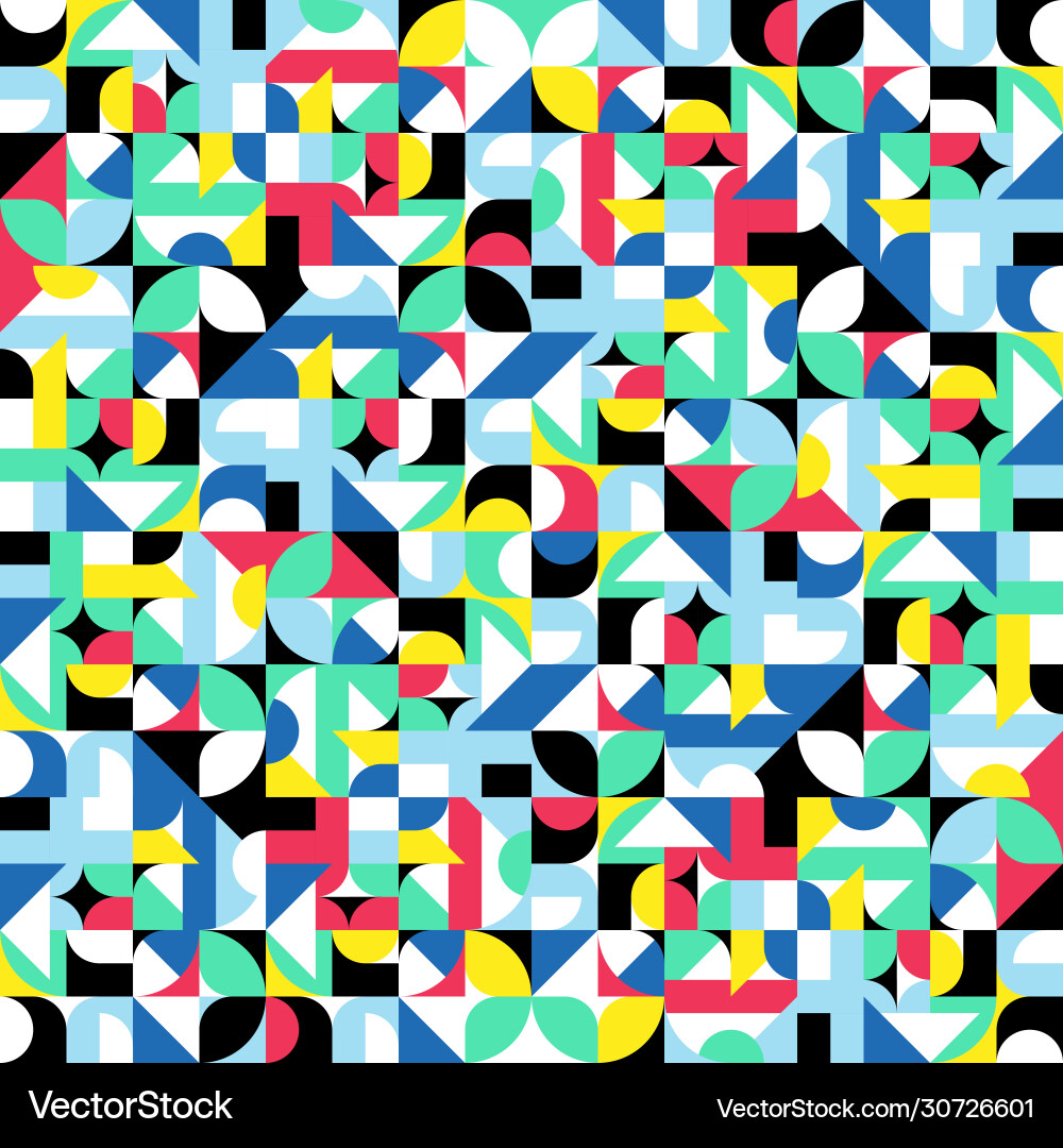 Geometric Abstract Pattern vector image