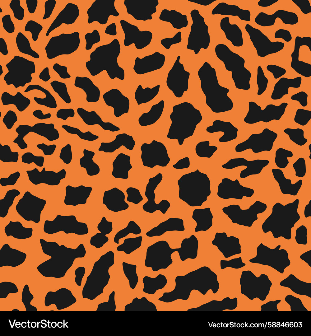 Leopard print seamless cheetah pattern Leopard print seamless cheetah pattern Vector Image