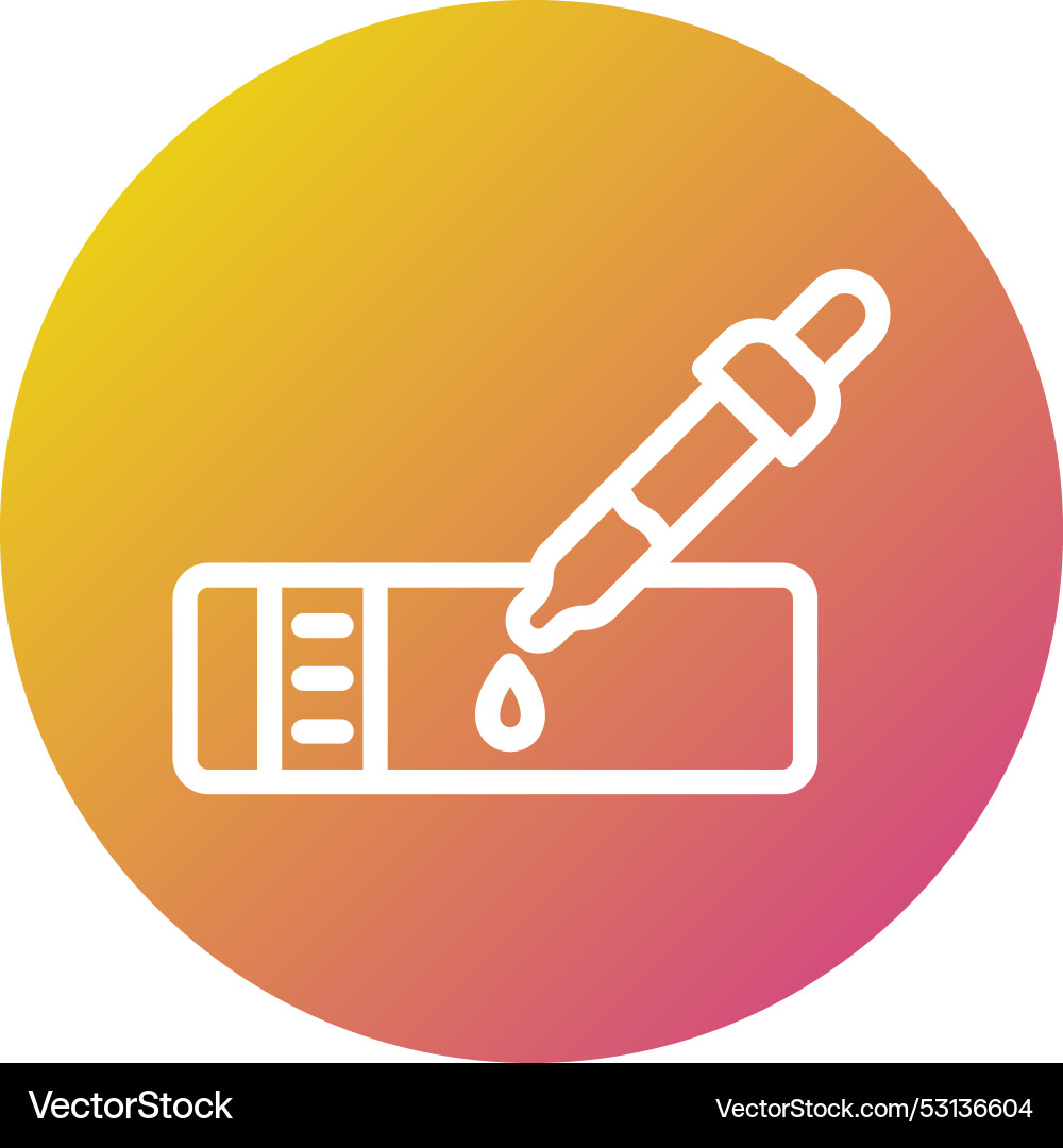 Microscope slide icon design Vector Image