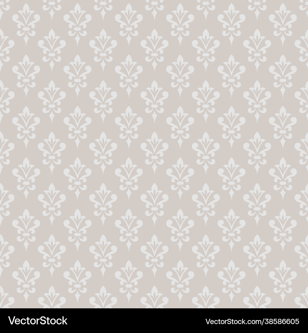 Damask seamless pattern Vector Image
