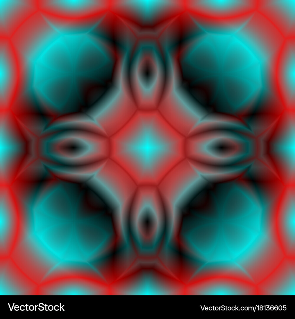 Fractal Shape Pattern vector image