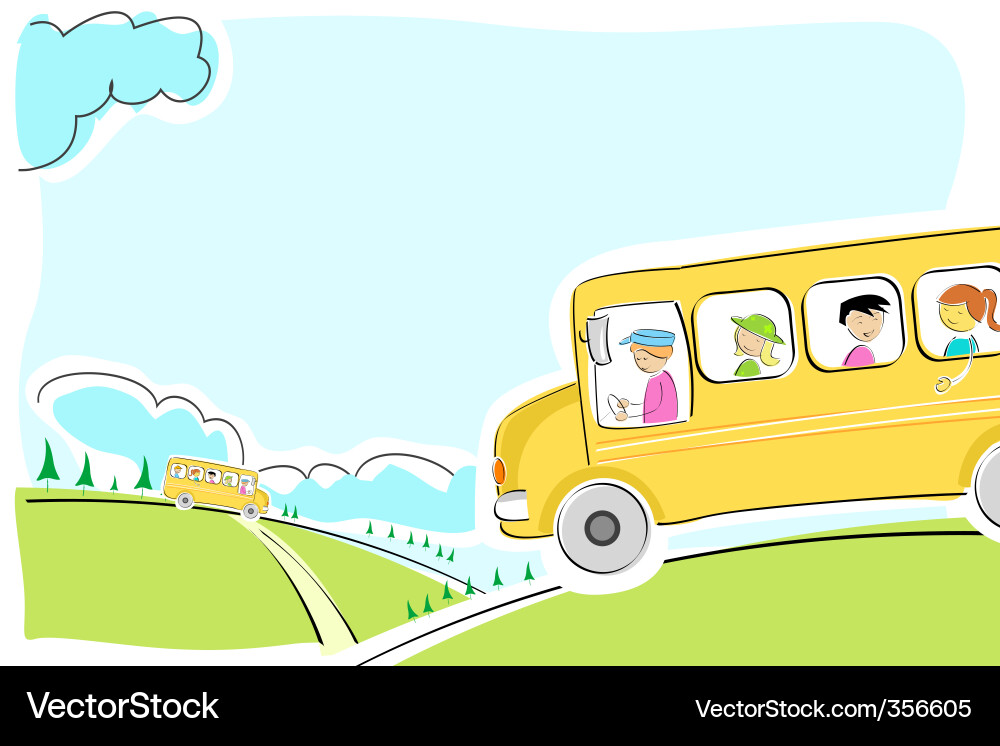 This is a way to school
