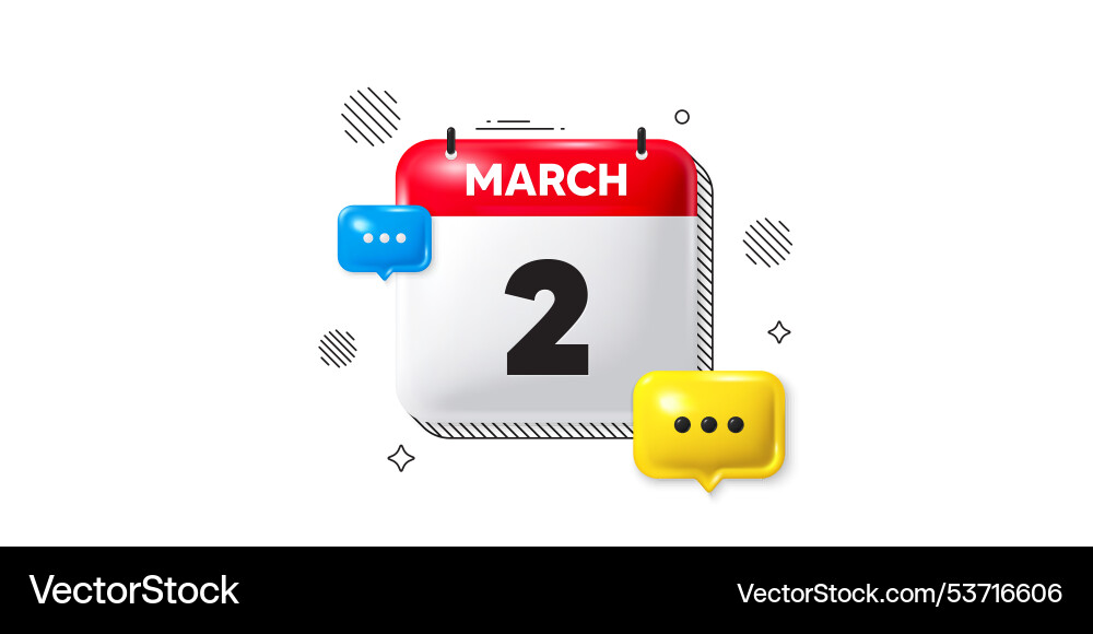 2nd day of the month icon event schedule date 2nd day of the month icon event schedule date vector image