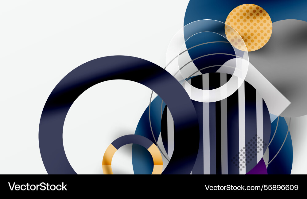 Abstract circle design with overlapping Abstract circle design with overlapping vector image