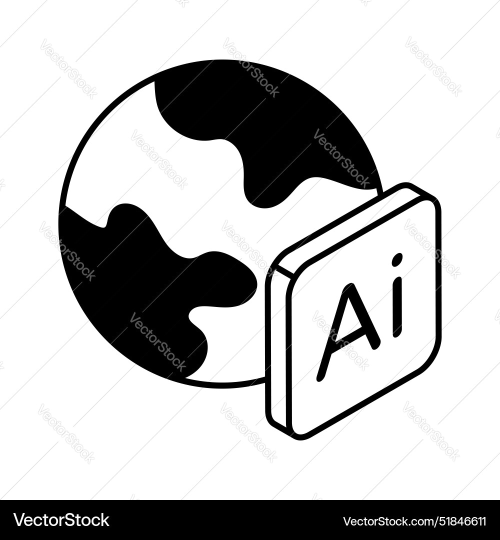 Artificial intelligence Royalty Free Vector Image