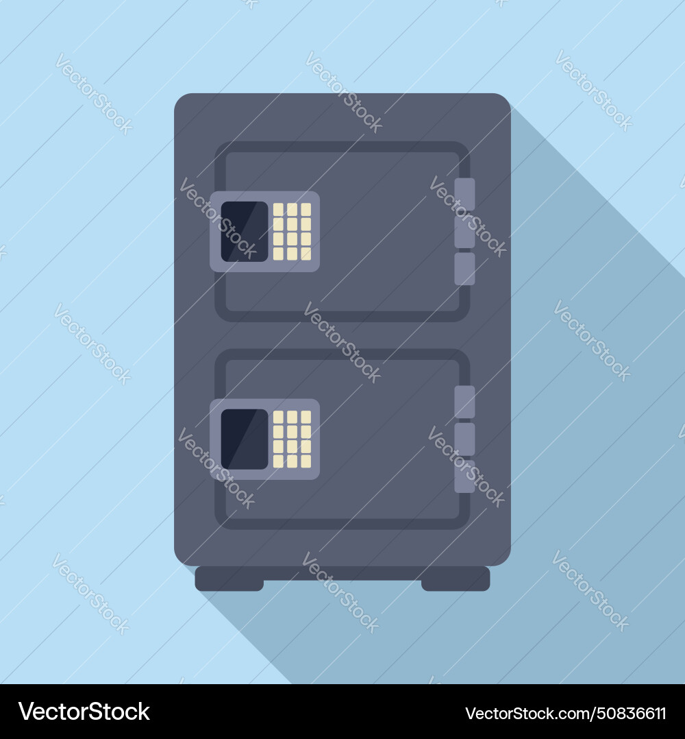 Coin profit ui box icon flat access fixed Coin profit ui box icon flat access fixed vector image