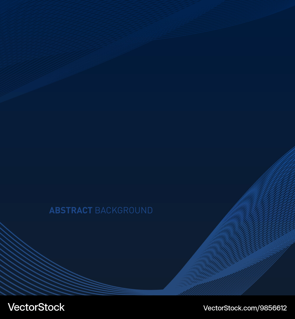 Abstract curve futuristic background vector image