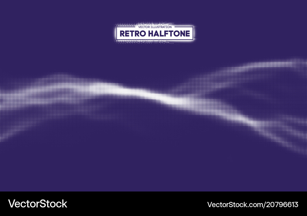 Dot pattern halftone dots design vector image