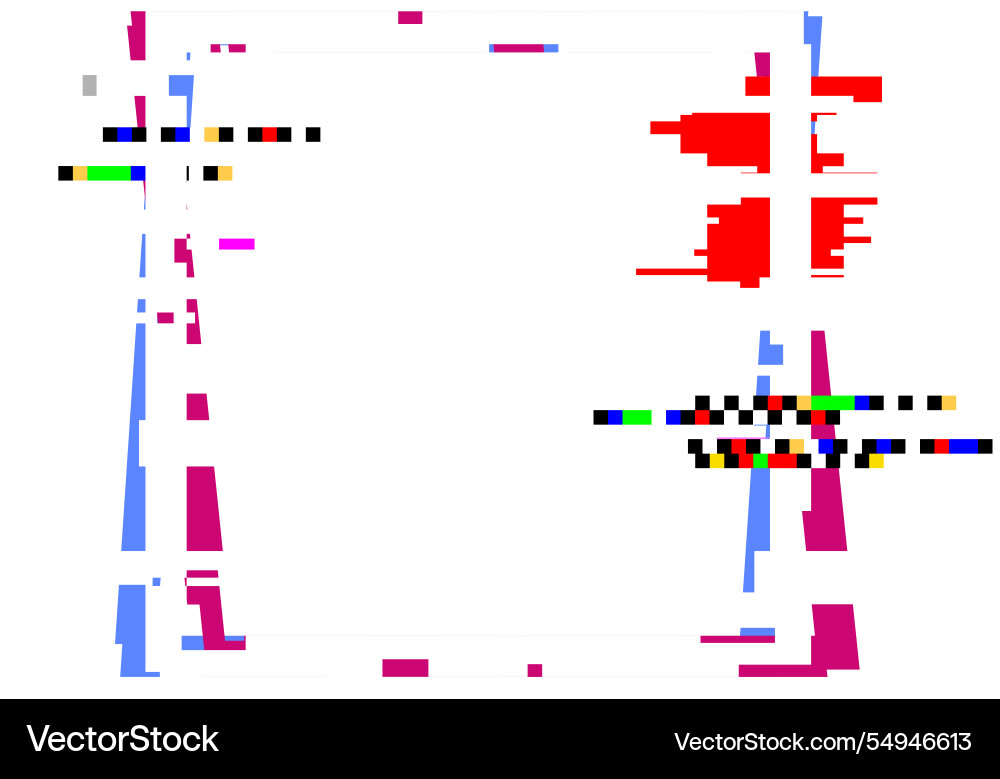 Pixel-Sorting-Effekt für eine abstrakte digitale Pixel-Sorting-Effekt für eine abstrakte digitale vektorbild