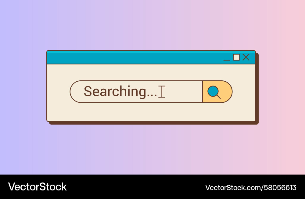 Vibrant UI Element Vector Image