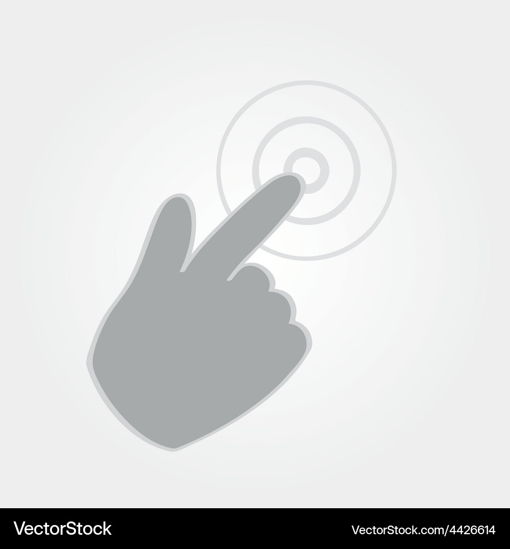 Hand pointer Vector Image
