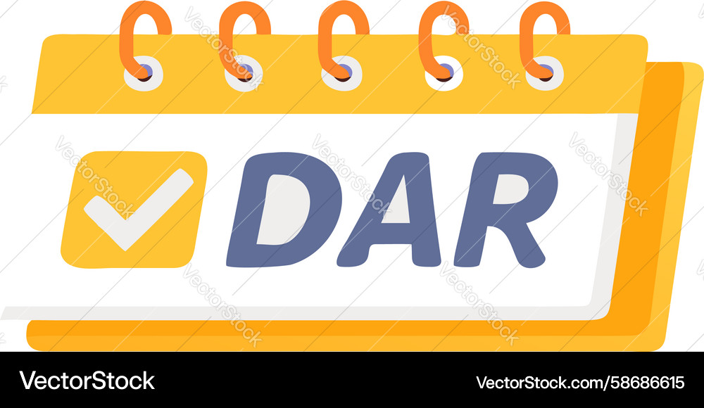 Calendar icon with checked date and event Vector Image