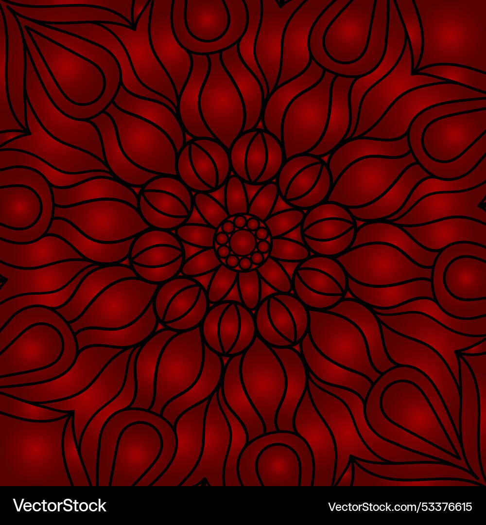 Colorful background with symmetrical pattern vector image