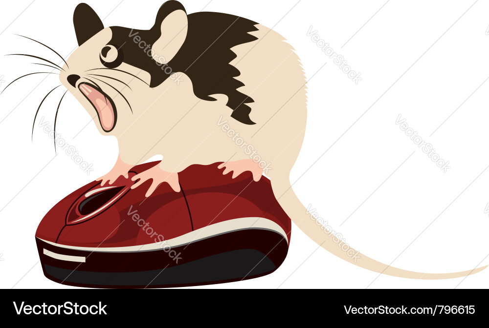 Two Computer Mice vector image