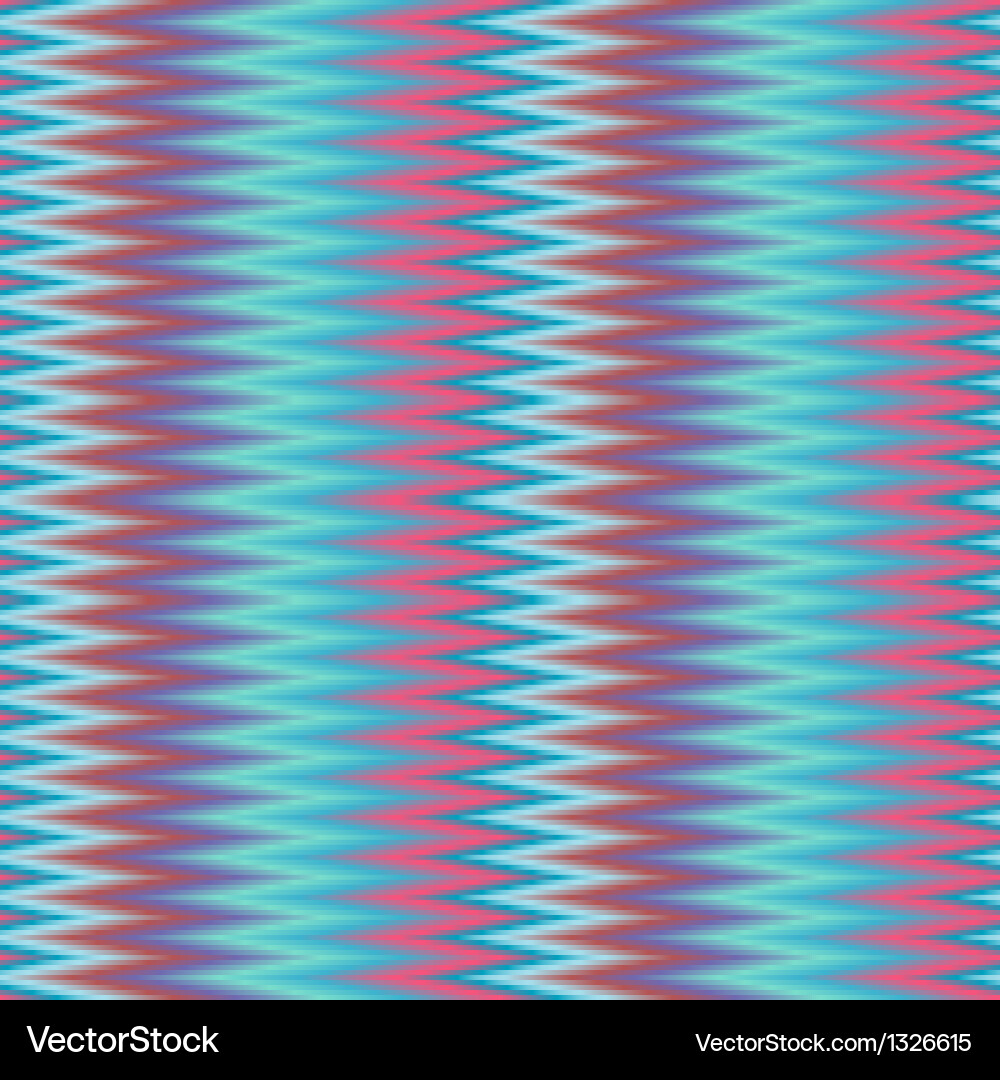 Zigzag Geometric Pattern vector image