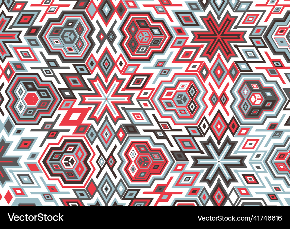 Abstract geometric background design vector image