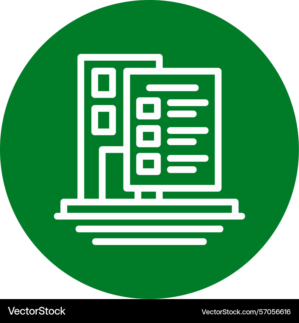 Building codes line circle style icon design Vector Image