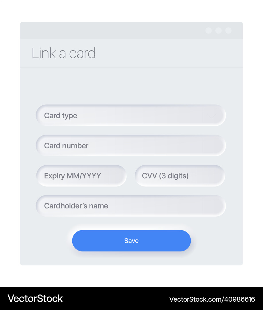 Cart payment methods design layout uiux Cart payment methods design layout uiux vector image