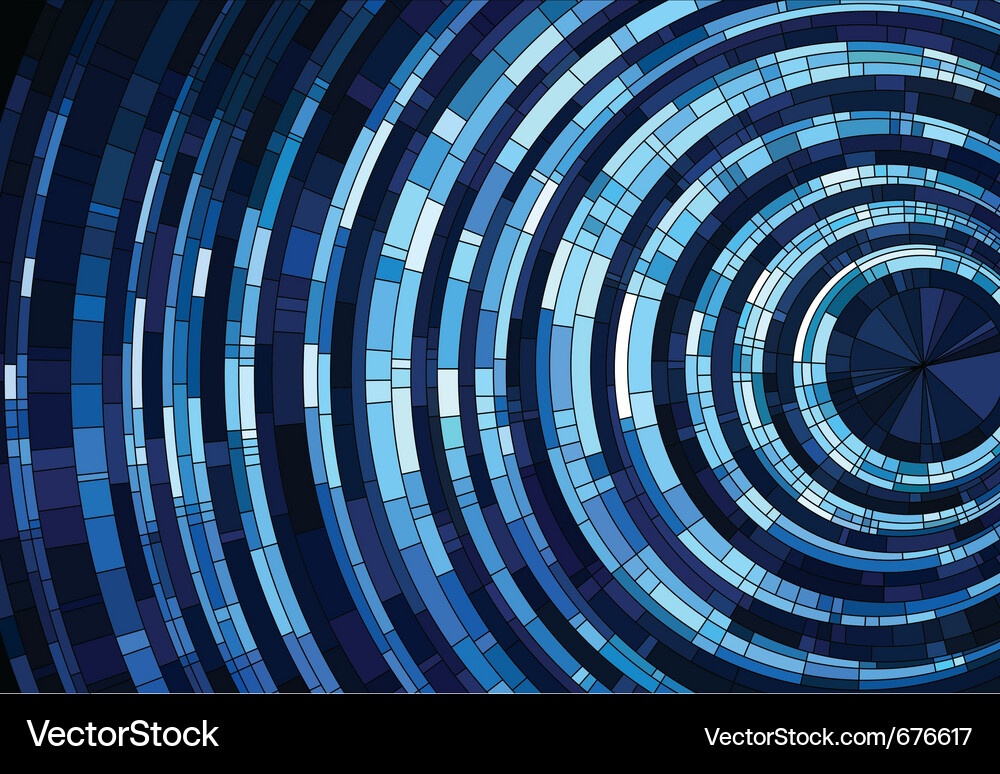 Abstract Circular Pattern Vector Image