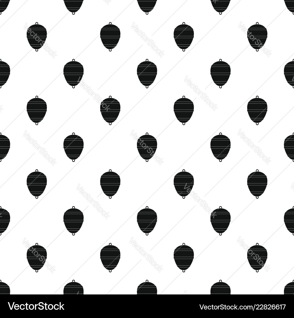 Bobber pattern seamless Vector Image
