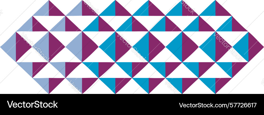 Gradient geometric triangle pattern dynamic vector image