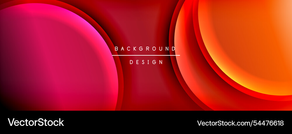 Bright rainbow style color gradient with curve Bright rainbow style color gradient with curve Vector Image
