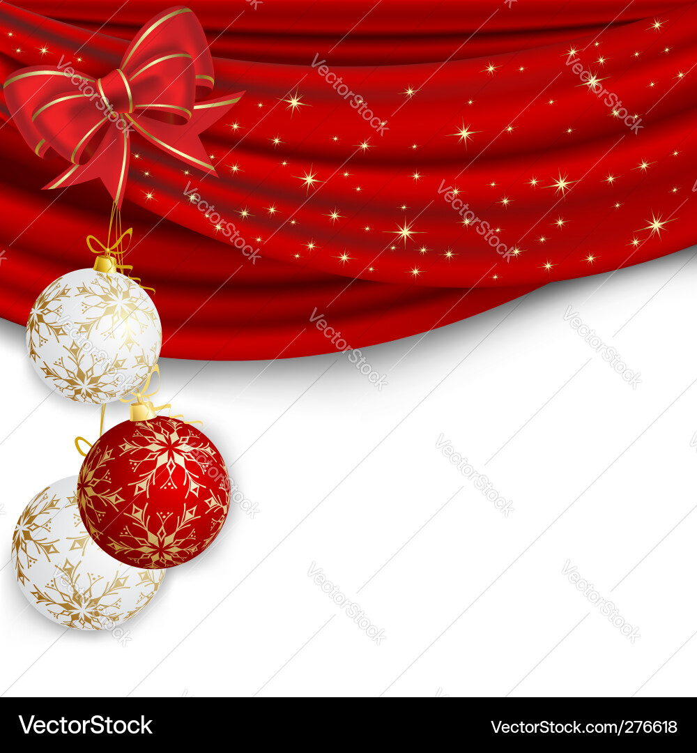 Christmas background Royalty Free Vector Image