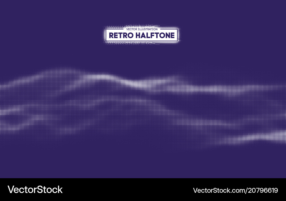 Dot pattern halftone dots design vector image