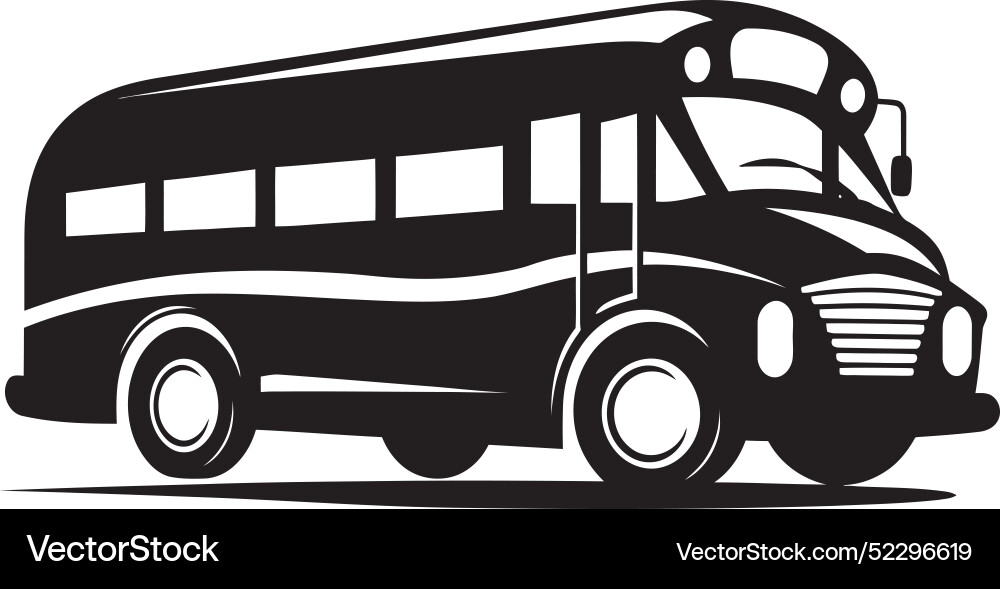 Exploring urban threads bus graphics weaving Vector Image