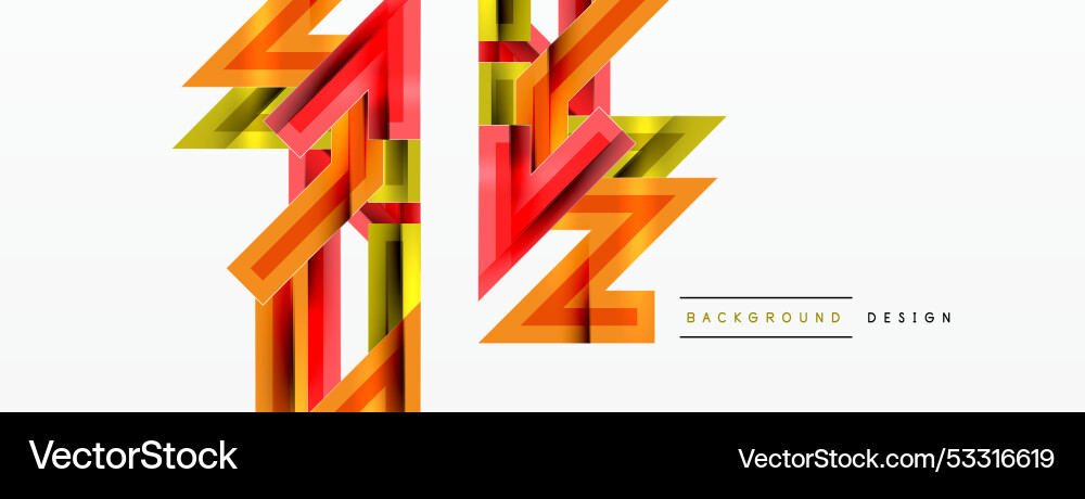 Line zig zag dynamic geometric abstract background Line zig zag dynamic geometric abstract background vector image