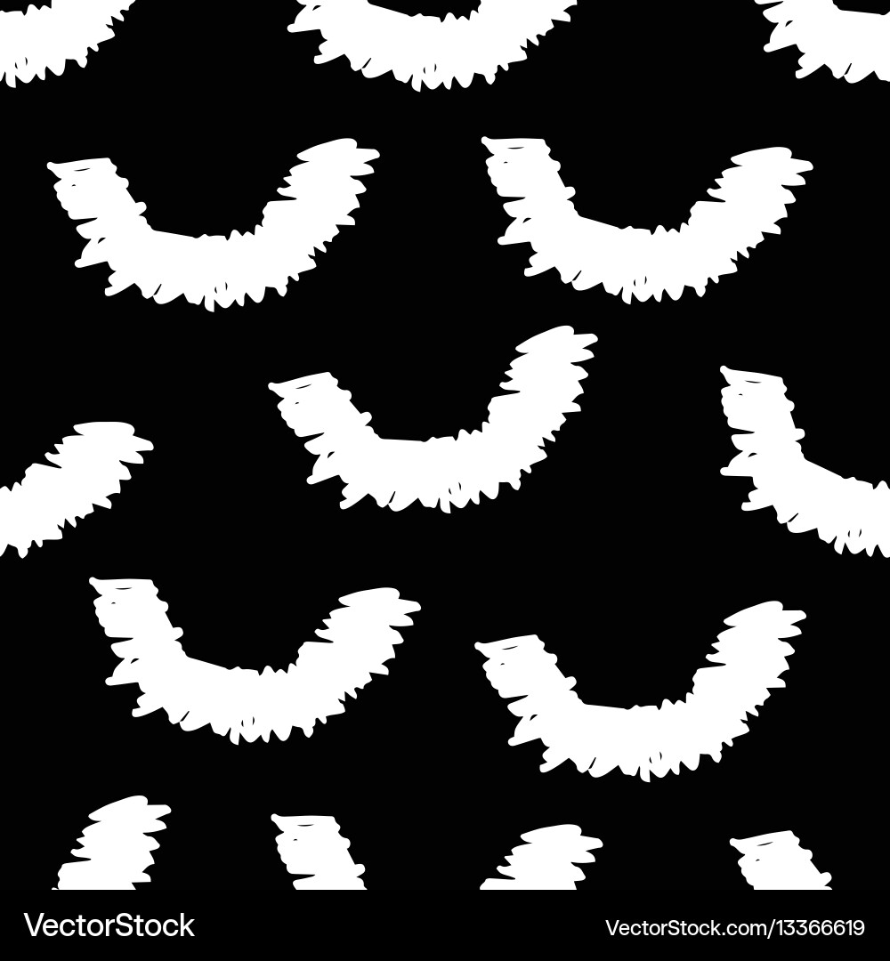 Trendy Pattern with Dotted Lines vector image