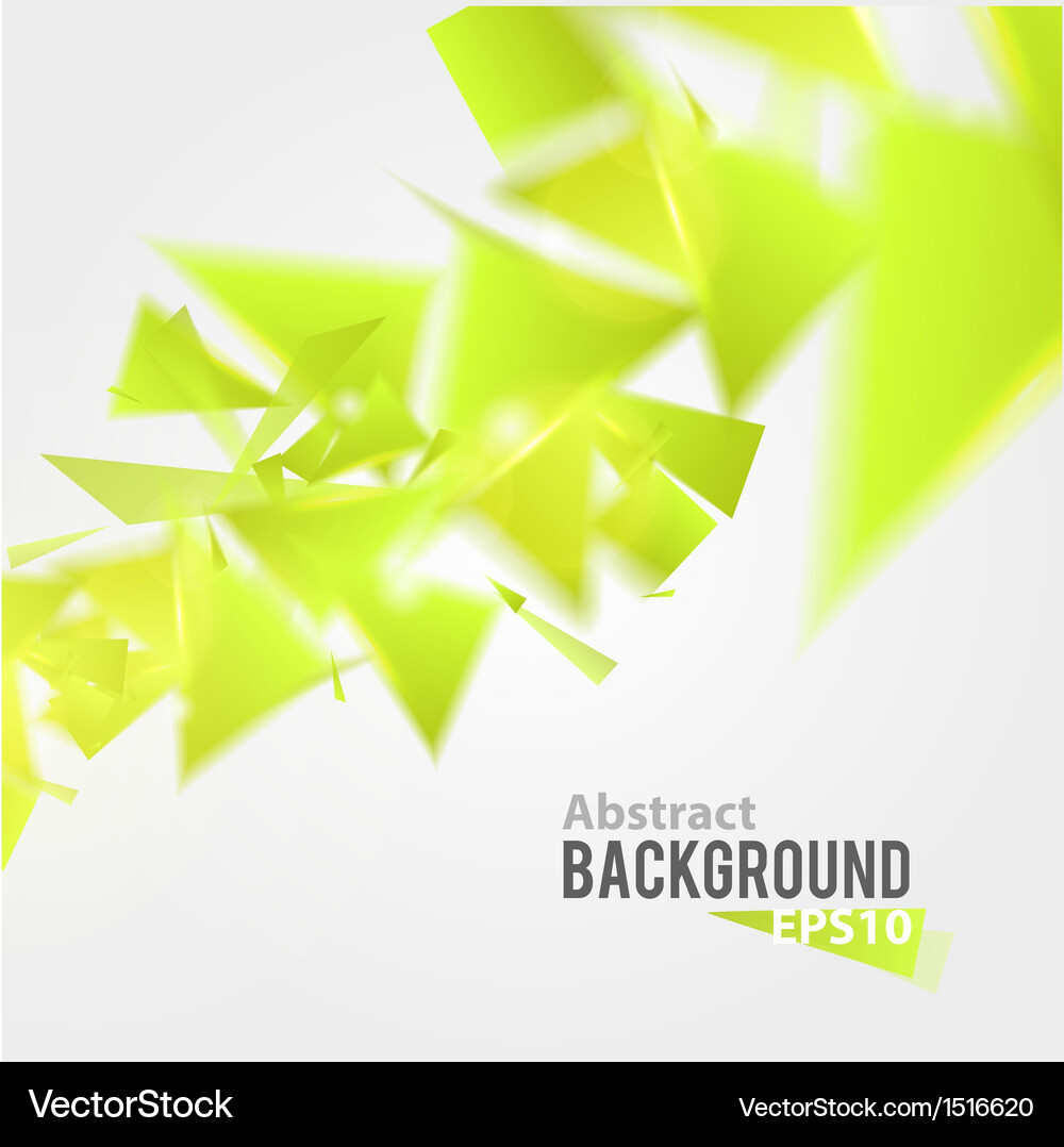 Abstract triangle background Vector Image