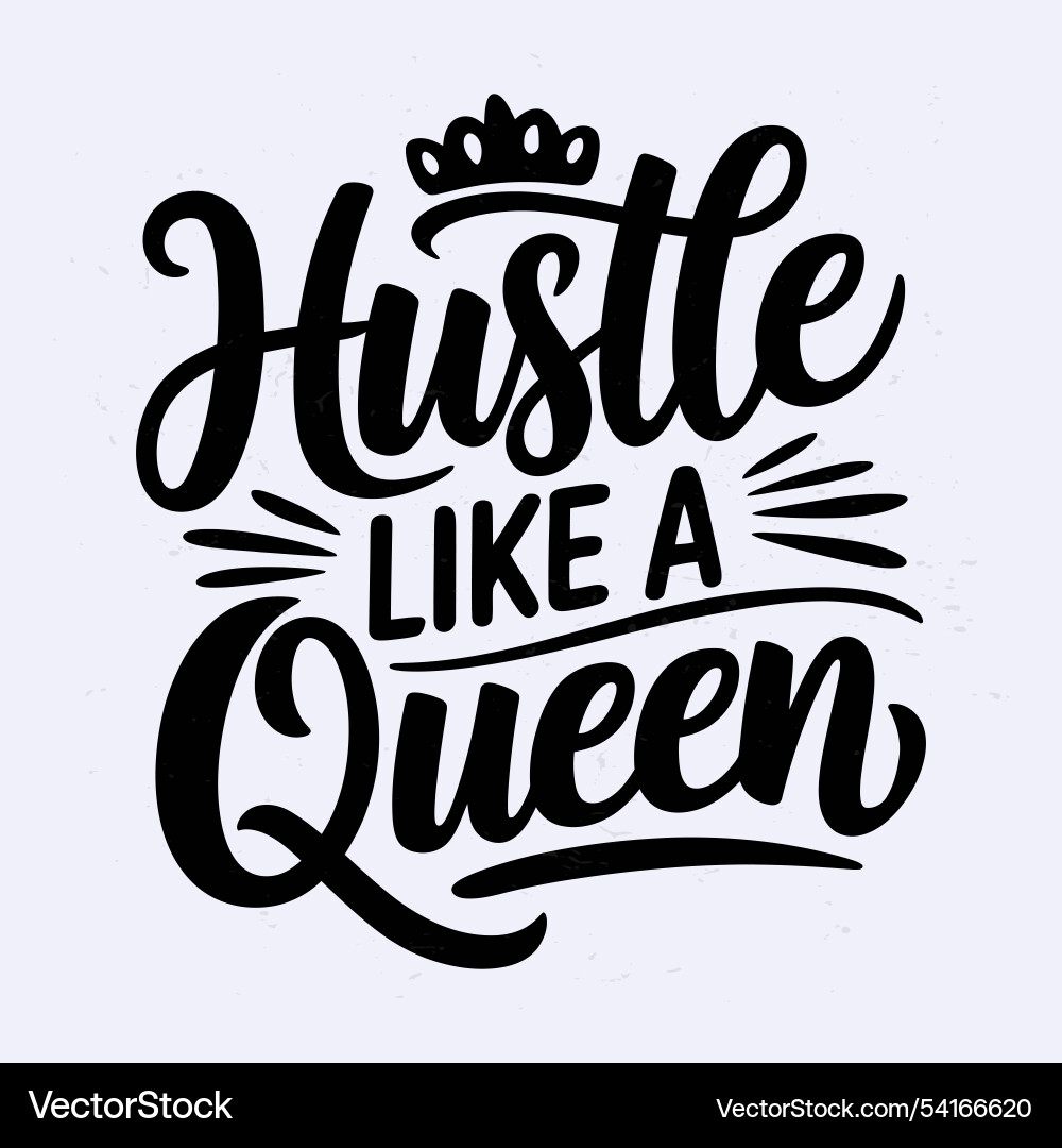 Elegant and strong g a motivating womengs design Vector Image