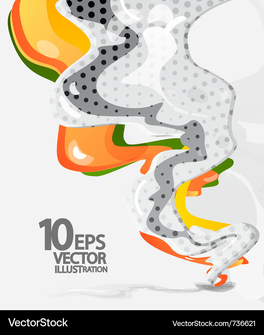 Abstract Smoke Gradient Background Vector Image