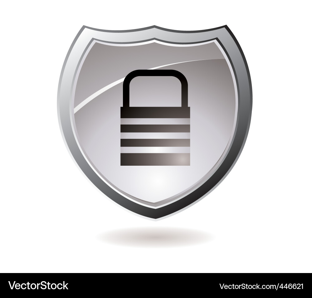 Security Shield Icon vector image