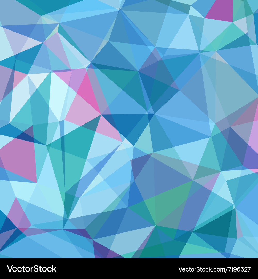 Geometric Triangle Pattern vector image