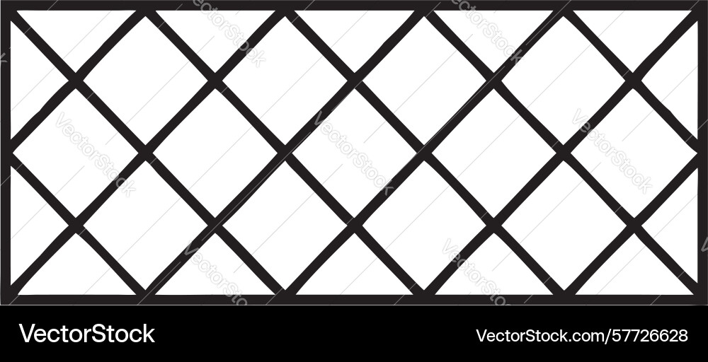 Criss-cross line grid pattern geometric abstract vector image