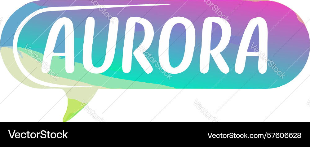 Dynamic gradient speech bubble with speed lines vector image