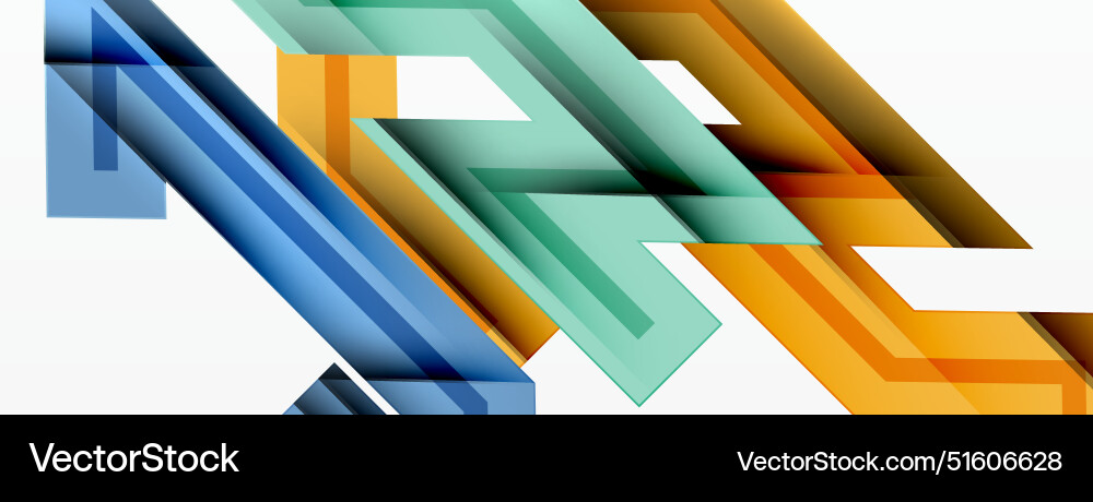 Dynamic lines geometric background Dynamic lines geometric background vector image