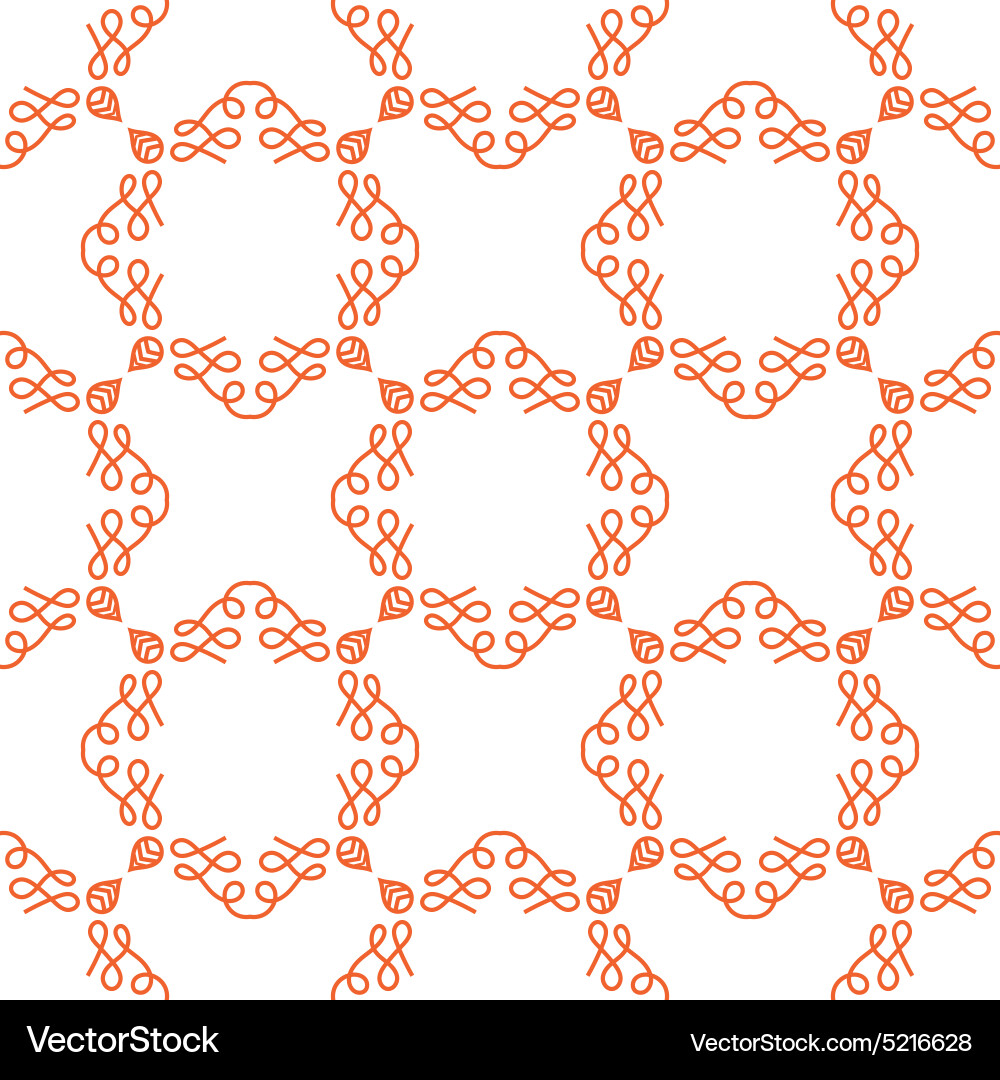 Intricate Seamless Pattern vector image