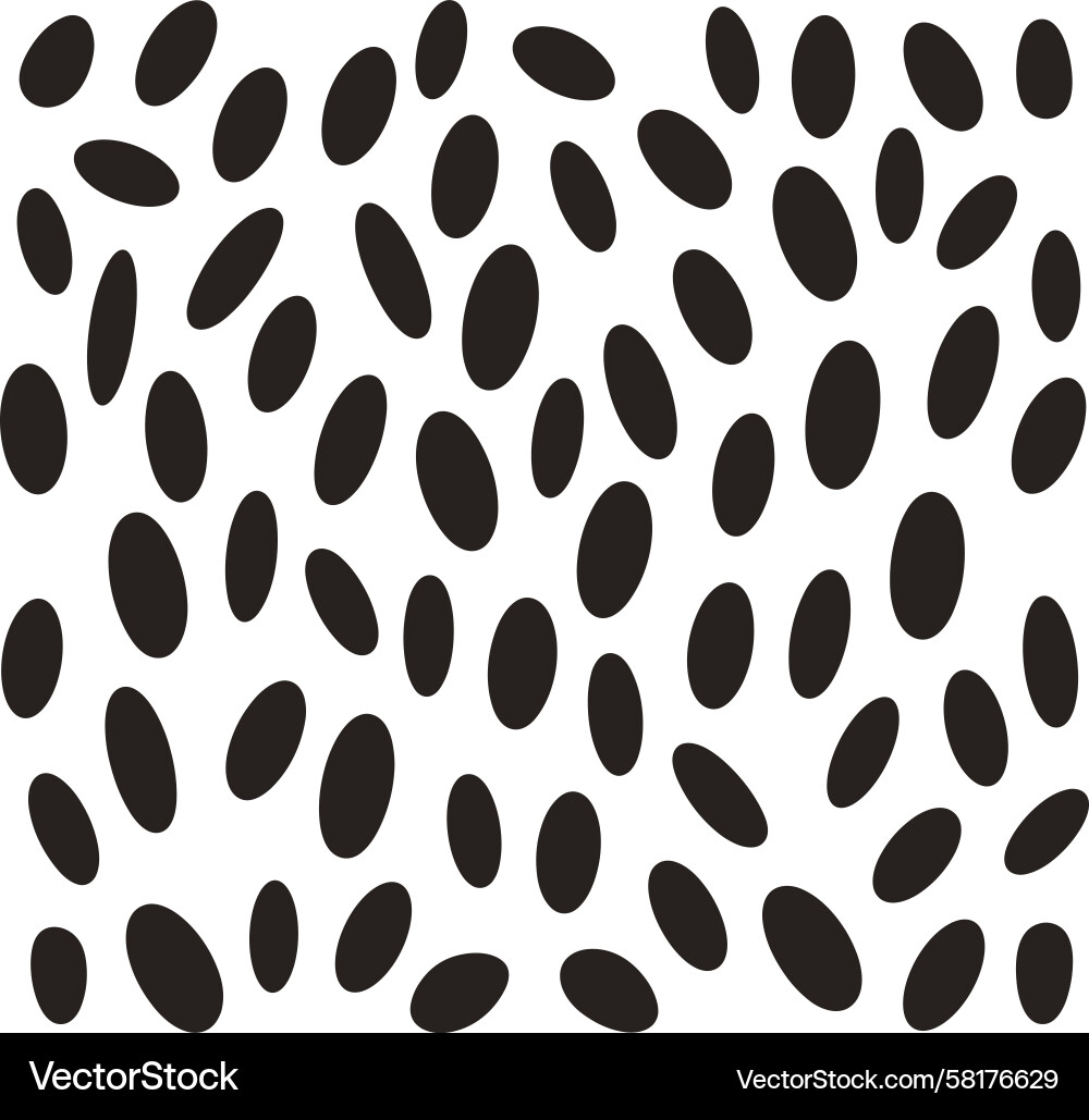 Abstract Oval Shape Pattern Vector Image