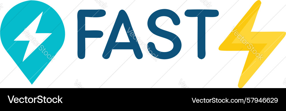 Lightning Speed Icon - Fast Vector Image
