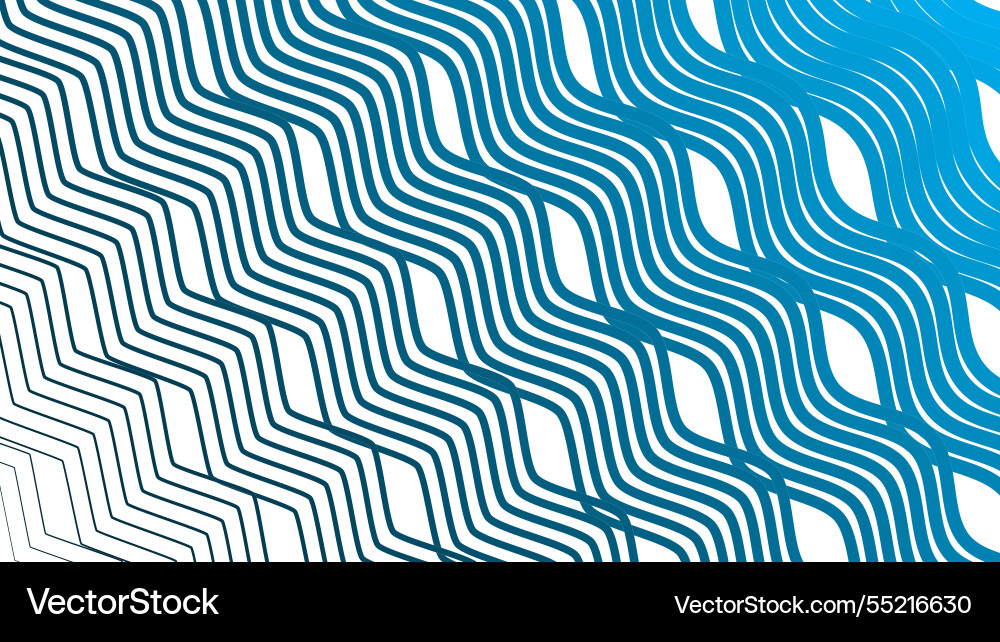 Blue zig zag abstract pattern background Blue zig zag abstract pattern background Vector Image