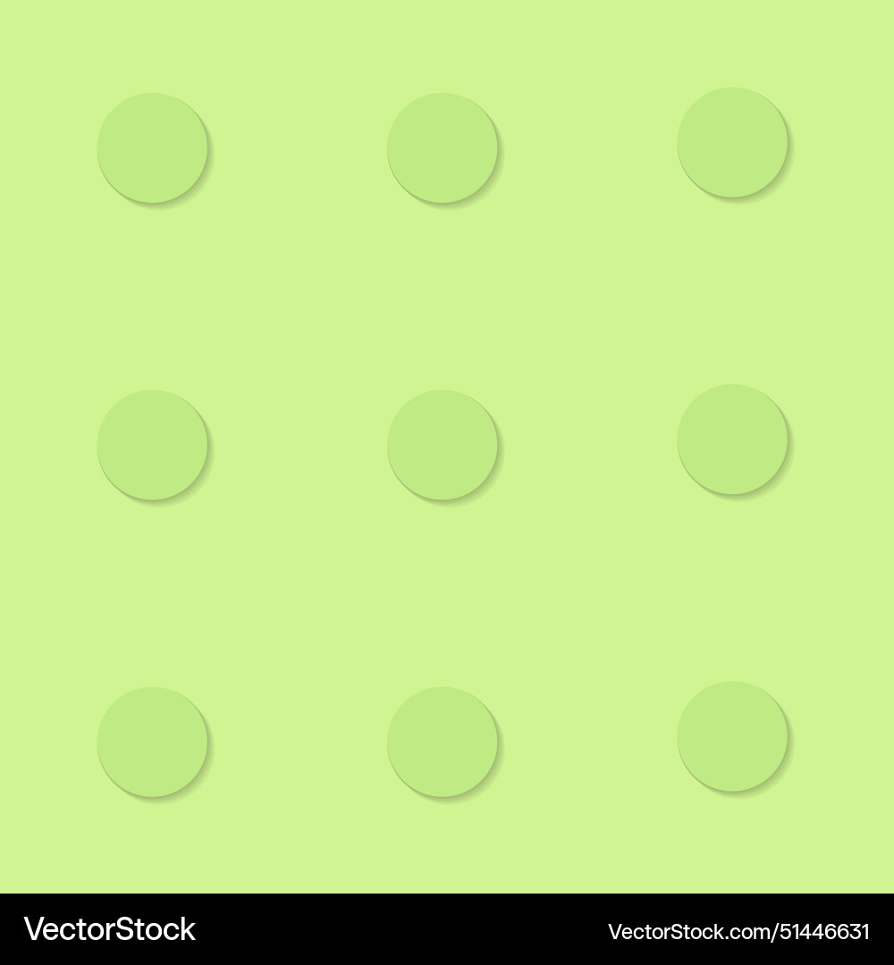 Background with green circles building block Background with green circles building block vector image