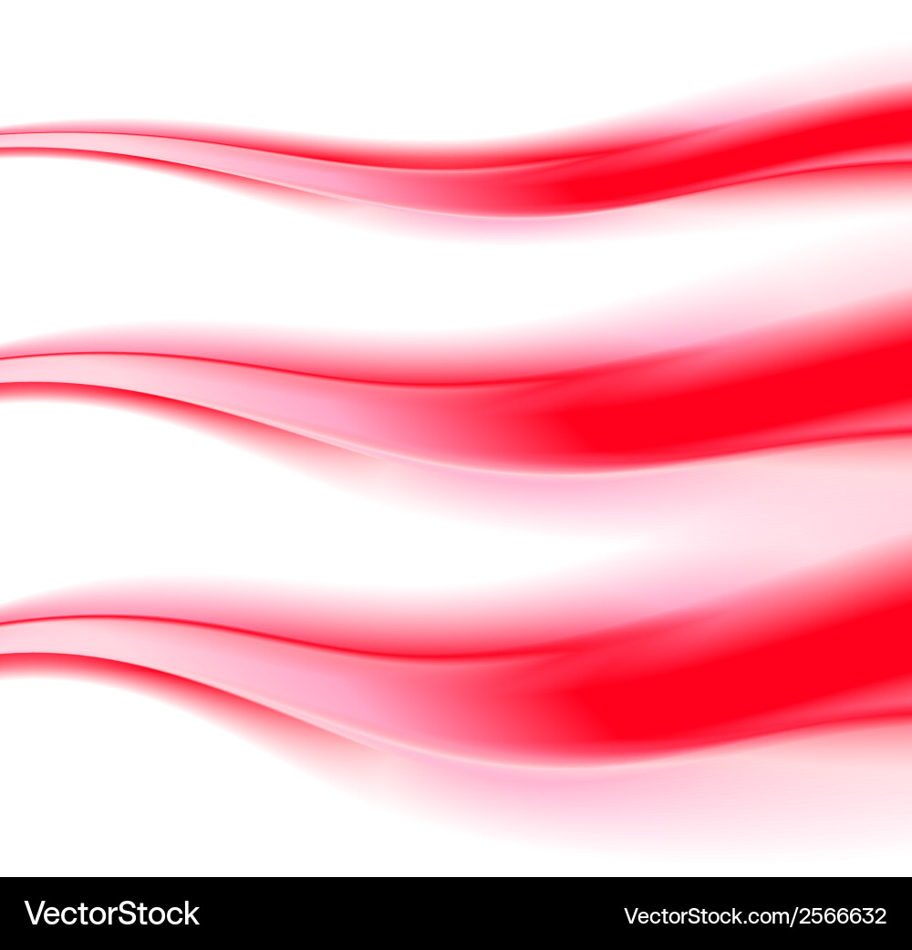 Abstract design element web wave bannerheader set vector image