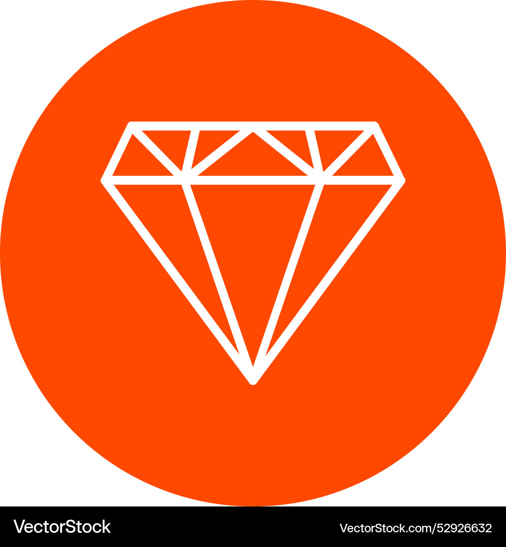 Daimond icon design Vector Image